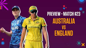 Australia vs England: Women's Cricket World Cup Clash
