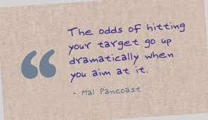 Quotes On Achieving Targets. QuotesGram via Relatably.com