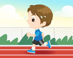 運動の画像