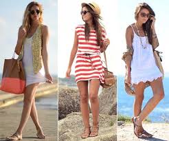 Resultado de imagem para look praia