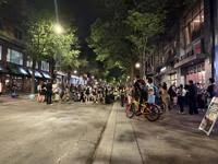 Protesters march through downtown Madison, marking four nights of demonstrations after deadly shooting
