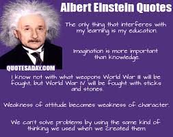 Einstein Quotes. QuotesGram via Relatably.com