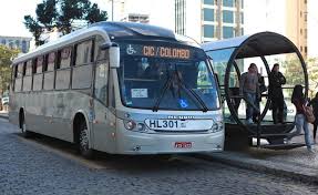 Resultado de imagem para onibus de curitiba