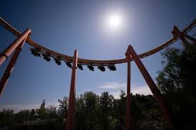 Rollercoaster at LA’s Six Flags shut after two riders suffered brain injuries, inquiry finds