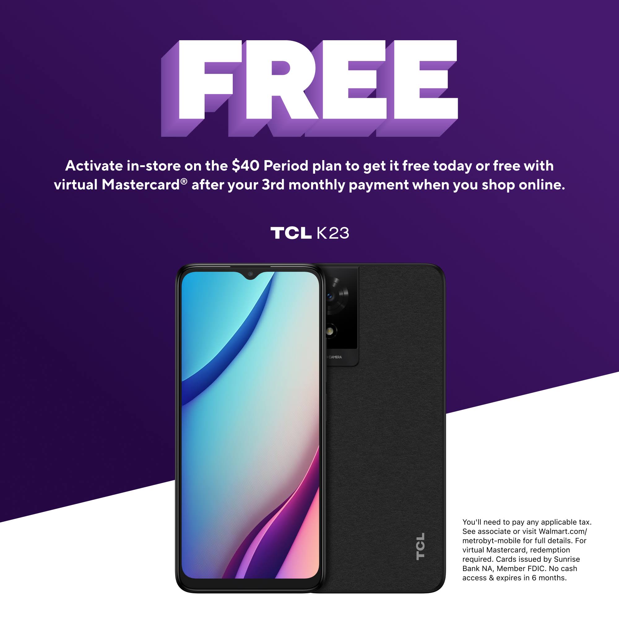 Metro by T-Mobile TCL K23