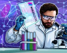 Image of laboratory with scientists working on new altcoin projects