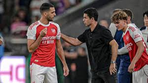 Arsenal Midfielder Mikel Merino Reacts to Defeat Against Spurs