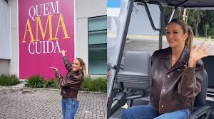 Ticiane Pinheiro reaparece como atriz em novela da Globo e celebra: 'Feliz'