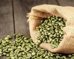 Image of green coffee beans