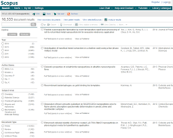 Image of Scopus interface