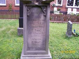 Grab von Johanna F. Neef (31.12.1838-11.07.1870), Friedhof Loquard ...