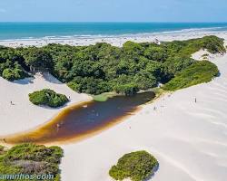 Imagem de praias do Pará carnaval Salinas Algodoal Bragança Belém turismo