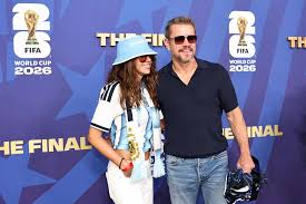 Fox broadcaster mistakes Matt Damon for Brad Pitt at World Cup final as Odyssey star cheers Argentina