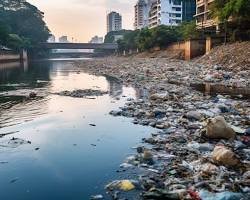 Hình ảnh về polluted river