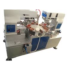 Automatic two color turntable pad printing machine, custom ...