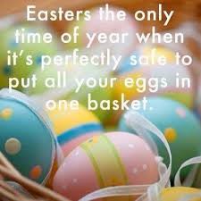 Easters the only time of year easter easter quotes easter quote ... via Relatably.com