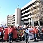 Marchers' demands Eskom, council