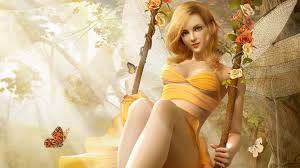 Image result for girl 3d wallpaper