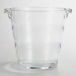 Clear ice bucket