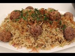 Image result for pulao with koftas