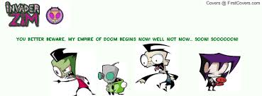 Invader Zim Warning! Facebook Profile Cover #612713 via Relatably.com