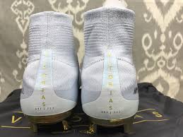 Cr7 Footwear New Cristiano Ronaldo Cleats Gold White