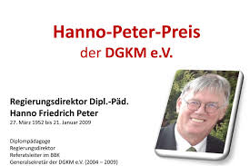 Hanno-Peter-Ehrenpreis der DGKM e.V. - S+K Verlag für Notfallmedizin