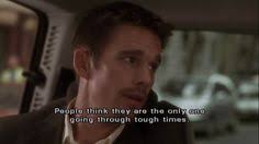 Before Sunset | Quote from cinema | Pinterest | Being Alone ... via Relatably.com