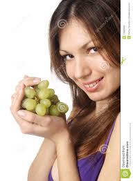 Your download plan was renewed. Congratulations and thank you for your ... - woman-grape-white-background-17844909