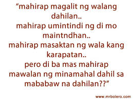 Tagalog Quotes | Tagalog Love Quotes Collection | Pick up lines ... via Relatably.com