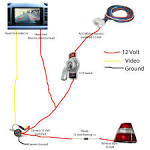 How to wire a backup camera