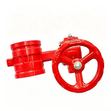 D381X-16Q Grooved Butterfly Valve | PN16 Worm Gear