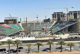 Royal Rumble stadium nears completion in Riyadh