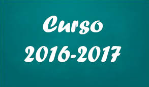 Resultado de imagen de curso  escolar 2016-17
