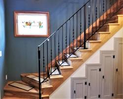 صورة Wrought Iron Stair Railing