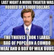 Movie Theatre robbed | Funny Pictures, Quotes, Memes, Funny Images ... via Relatably.com