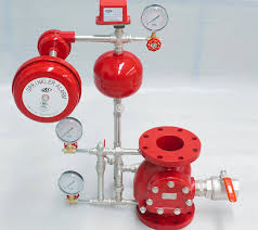 FM Approved Wet Alarm Valve Set with Flange End Supplied ...