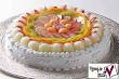 نتیجه تصویری برای تزیینات زیبای کیک اسفنجی با میوه