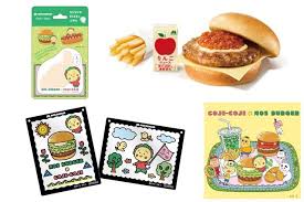 コジコジや次郎とハンバーガーを楽しもう！ 「モスワイワイセット」に描き下ろしイラストのおまけがついてくる（おとなの週末）