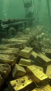 Isn’t it fascinating how the image of gold bars underwater ѕрагkѕ thoughts of hidden treasures and sunken ships? n