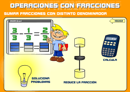 http://www.educa.madrid.org/web/cp.beatrizgalindo.alcala/archivos/fracciones/fracciones/distintodenominador.html