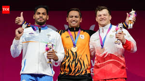 Ajaya Babu wins silver in 79kg weightlifting after record-breaking duel at Commonwealth Games