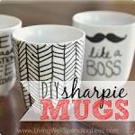 Writing on mugs with sharpie