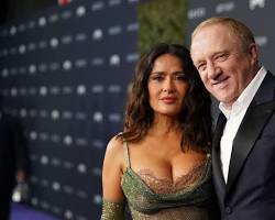 Image of Salma Hayek and FrancoisHenri Pinault