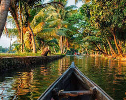 Image of Kerala, India in winter