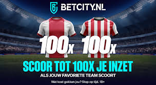 Kies tussen Ajax en PSV: goal kan 100x de inzet opleveren!