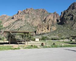Image of Chisos Basin Campground in Big Bend National Park