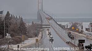 Mackinac Bridge: Closures Due to Ice and High Winds