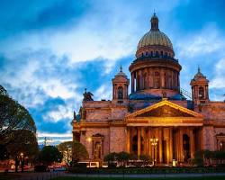 کلیسای جامع سنت پترزبورگ -  سفر به اروپا