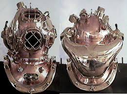 Image result for deep sea diving helmet